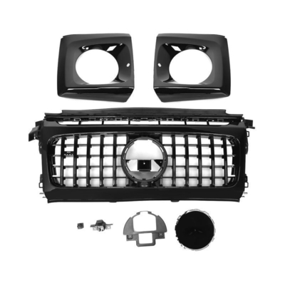 ABS-Glanz-Schwarz-Vorderbumpergrill für Mercedes Benz G-Klasse W464 2019
