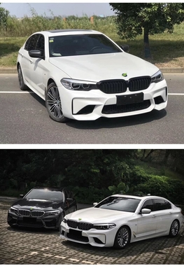 Referenznummer LM-10117 geeigneter modifizierter Vorderstoßfänger GTS für den BMW 5er G30 G38