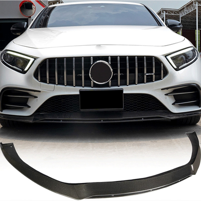 Sonstige Carbonfaser C257 Vorderbumper Lippsplitter Chin Für Mercedes Benz CLS CLS 400 Sport CLS53 AMG 2018 2019