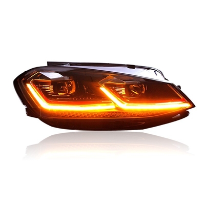 Erleben Sie die neuesten LED Typ 7.5 Style Sequential Scheinwerfer für VW Golf Mk7 2013-2020