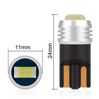 LED Gs Pack 194 Led Bulb 3000K für den Innenraum des Autos Kuppel Karte Türlicht Lizenzplatte Licht