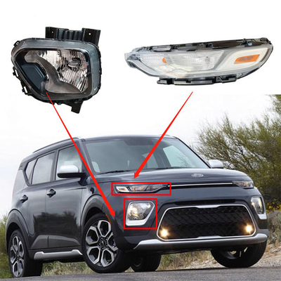 Auto Front Bumper Lip Fog Lamp Cover Scheinwerfer für Kia Soul 2020 Leistung verbessern