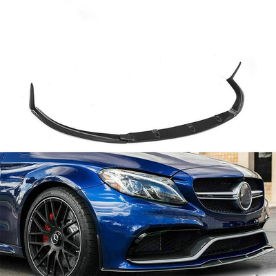 Vordere Stoßstange aus Kohlenstofffaser Vordere Lippe für Mercedes Benz C63 AMG 2-Türer 2015-2019 100% getestet
