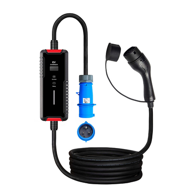 CCS-Schnittstelle Standard-Portable Smart 16A Typ 2 Elektroauto-Ladegerät für europäische Haushalte