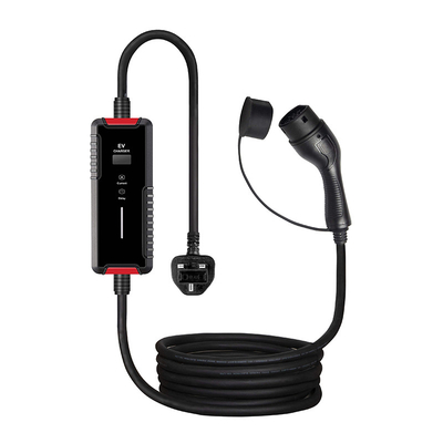 CCS-Schnittstelle Standard-Portable Smart 16A Typ 2 Elektroauto-Ladegerät für europäische Haushalte