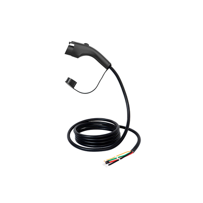 16A Tragbares EV-Ladegerät Typ 1 Ladestation mit rotem LED-Anzeiger und Kabel