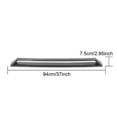 Tested Real Carbon Fiber Front Center Grille Vent Trims für Mercedes Benz W463 W464 G55 G63 AMG 2019 2020