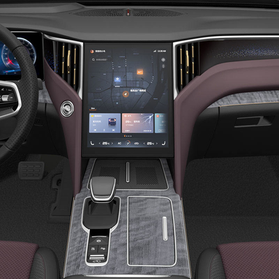 2022 2023 Hongqi Hs7 Gaswagen mit LED-Taglicht und Front 4 Rear 4 Radar