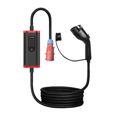 Portable IP65 8A-32A Verstellbares Ladesystem für Elektrofahrzeuge Typ 1 mit 2000V Standing Voltage