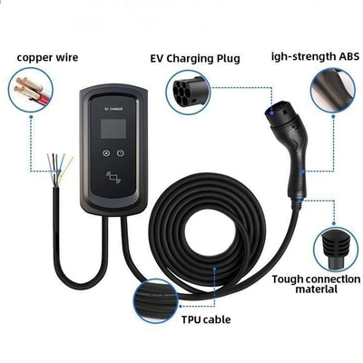 Home EV-Ladestation 16A 32A Typ2 Wallbox-Ladestation zum Ersetzen/Reparaten