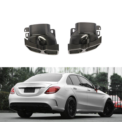 Andere Jahre Trockene Kohlenstofffaser W205 Heckschalldämpfer Auspuffrohre Für Mercedes Benz W213 W218 W222 GLE GLC CLA 2019