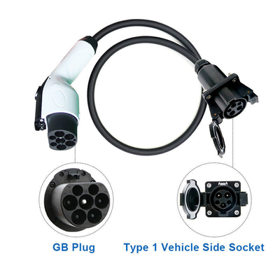 Elektrische Ladesäule Adapter J1772 bis GBT 32A 250V Wechselstrom Betriebstemperatur 30 50