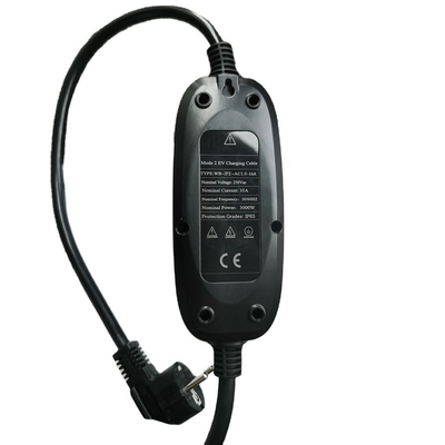 Portable EV Charger Mode 2 IEC 62196 Schnellwechselstrom 8A bis 16A für das Laden von Elektroautobatterien