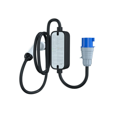 7kW tragbares EV-Ladegerät für das Laden an Bord bei Umgebungstemperaturen von -30 °C bis 50 °C