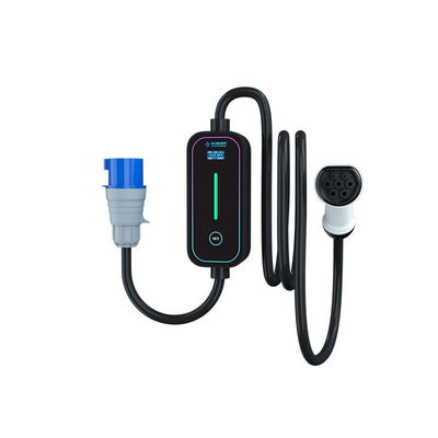 7kW tragbares EV-Ladegerät für das Laden an Bord bei Umgebungstemperaturen von -30 °C bis 50 °C
