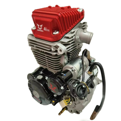 Kosten Verkauf 43.5*38.5*52cm Motorradmotor mit weißem Abgassystem