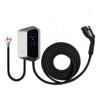110-240V Eingangsspannung 9kw 11kw Typ 1 EV Wandladegerät mit 5M Ladekabel TPE Jacket