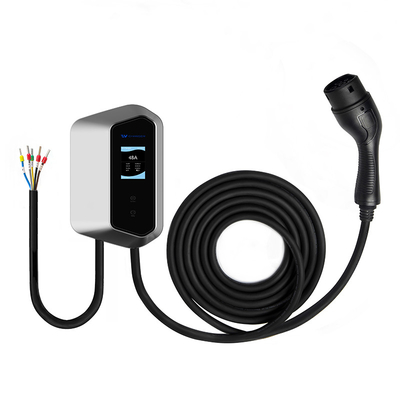 110-240V Eingangsspannung 9kw 11kw Typ 1 EV Wandladegerät mit 5M Ladekabel TPE Jacket