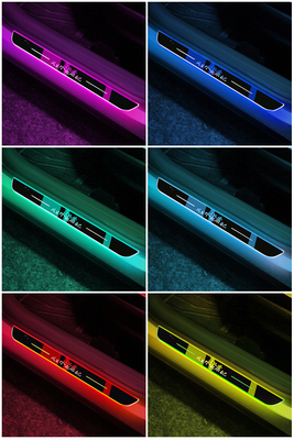 Stabile Auto-Pedal-LED-Streifen-Kits zum Laden von Batterien und anpassbares Design