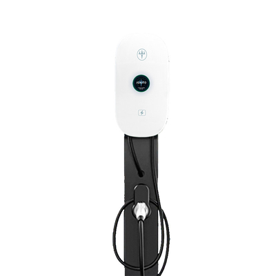 Bodenmontierte AC EV-Ladestation mit einem Typ-2-Stecker Optional für Elektroautos