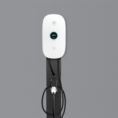 Bodenmontierte AC EV-Ladestation mit einem Typ-2-Stecker Optional für Elektroautos