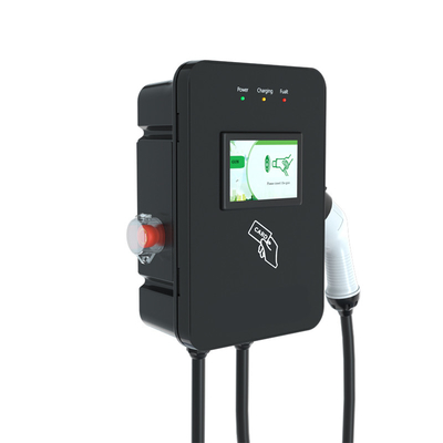 Europäische Norm 7 kW Ladeausrüstung für Elektrofahrzeuge mit Touchscreen