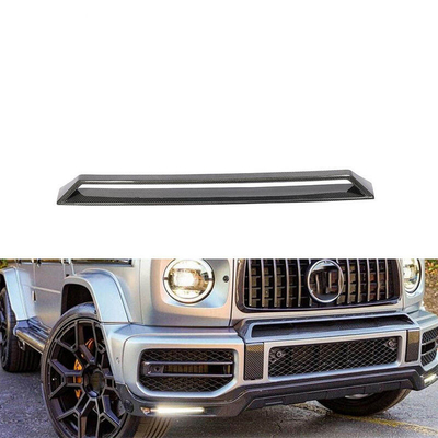 Kohlenstofffaser Vorderbumper Grill Vent Trims Für Mercedes Benz W463 W464 G55 G63 Amg 2019 2020