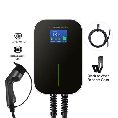 IP66 Wasserdichte 16A 3-Phasen-Laufladestationen Typ 2 für Elektrofahrzeuge mit 11 kW-Ladegerät
