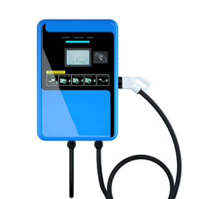 3.5-Zoll-LCD-Display 60KW EV-Wandladegerät Wallbox AC Wandmontage-Auto-Ladestation