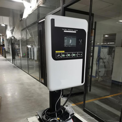 3.5-Zoll-LCD-Display 60KW EV-Wandladegerät Wallbox AC Wandmontage-Auto-Ladestation
