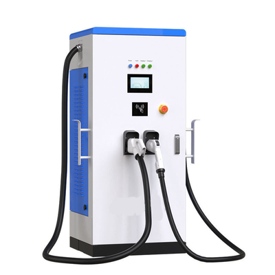 7 Zoll Touchscreen 60 kW CCS1/2 Einfachgewehr Gleichstrom-Auto-Ladegerät für schnelles Laden
