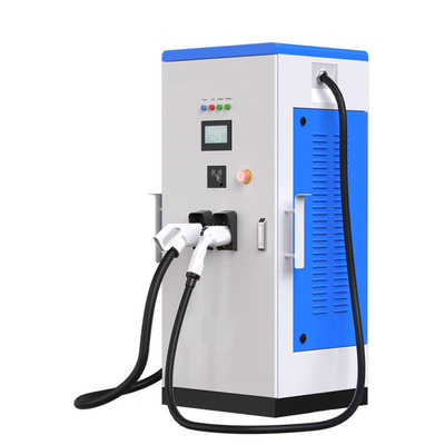 7 Zoll Touchscreen 60 kW CCS1/2 Einfachgewehr Gleichstrom-Auto-Ladegerät für schnelles Laden