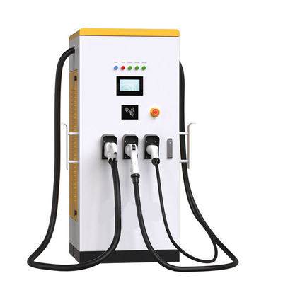 7 Zoll Touchscreen 60 kW CCS1/2 Einfachgewehr Gleichstrom-Auto-Ladegerät für schnelles Laden