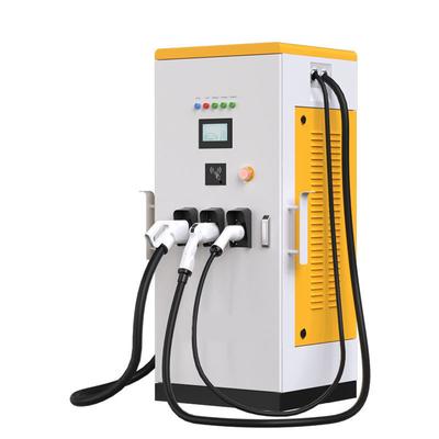 7 Zoll Touchscreen 60 kW CCS1/2 Einfachgewehr Gleichstrom-Auto-Ladegerät für schnelles Laden