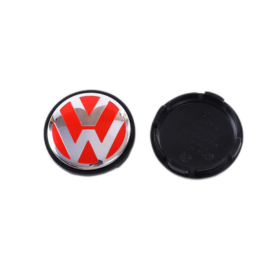 Volkswagen Fahrzeug Räder Mitte Abdeckung in Kunststoff 68mm 56mm mit Blau kundenspezifisches Design