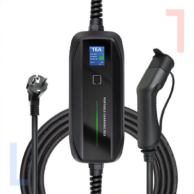 16A Tragbare EV-Ladebox Autoladerkabel IP 67 3.6kw geeignet für verschiedene Fahrzeuge