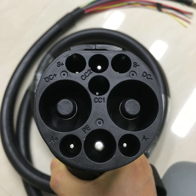 125A 200A GBT Schnellladestation Stecker IP54 bewertet Gleichstrom-Ladeanschluss für EV-Ladegeräte