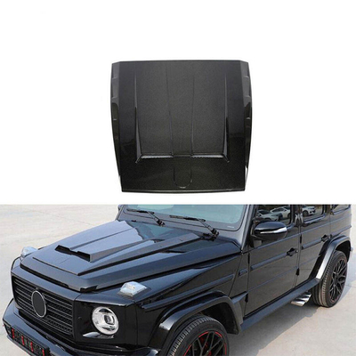 Mercedes-Benz G-Klasse G500 G550 AMG 2019 Glanz schwarze Kohlenstofffaser Motorhaube