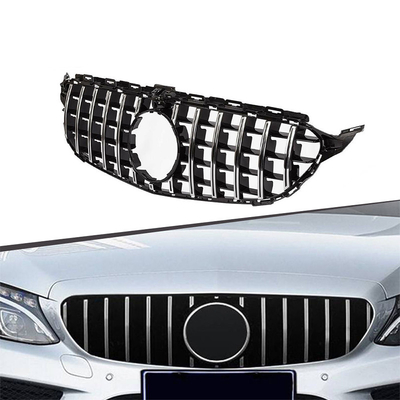 ABS Front Bumper Mesh Grill GT-Typ Autogrill für die C-Klasse W205 2014-2018