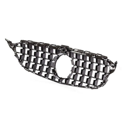 ABS Front Bumper Mesh Grill GT-Typ Autogrill für die C-Klasse W205 2014-2018