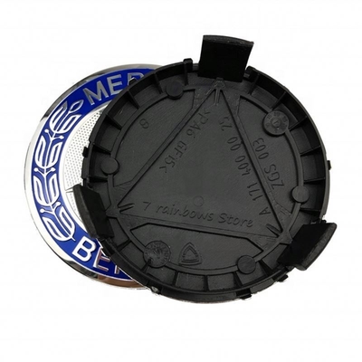 Custom 75mm Car Badge Emblem Radmitte Kappen für Mercedes W205 W204 W212 W213 A1714000025
