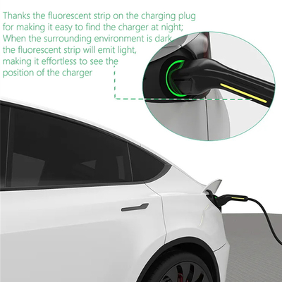 230V AC 32A EVSE 7.4KW J1772 Tragbares Ladesystem für Elektrofahrzeuge Typ 1 Stufe 2
