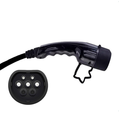 Portable EV-Ladegerät für Elektrofahrzeuge 16A Stromverstellbares Iec 62196 Typ2 Evse