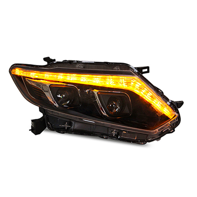 14-16 X-Trail Scheinwerfer-Bauwerk mit modifizierter LED-Linse und Drehzeichen für fließendes Wasser