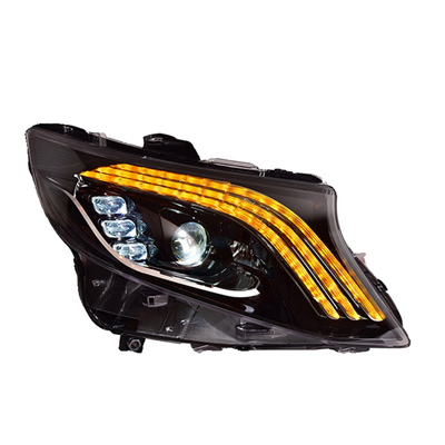 12V-LED-Scheinwerfer für Mercedes-Benz Vito Modifizierter Maybach-Stil DRL enthalten