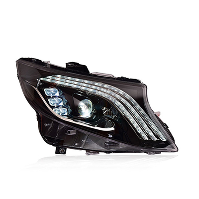12V-LED-Scheinwerfer für Mercedes-Benz Vito Modifizierter Maybach-Stil DRL enthalten