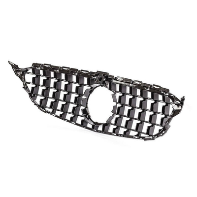 100% getestet Abs Glanz Schwarz Gt Typ Chromgitter für Mercedes Benz C-Klasse W205