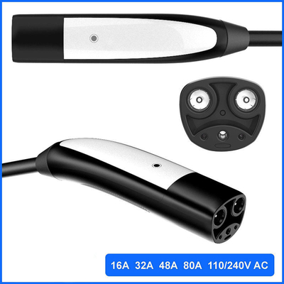 Energiefahrzeuge Elektrofahrzeuge Portable Ev-Ladegeräte Anschlüsse für Nacs 110-240V AC / 500V DC