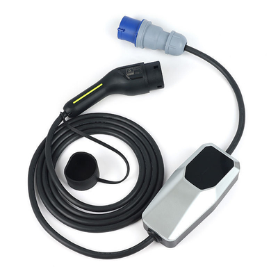 Einphasiges tragbares EV-Ladegerät mit Ausgangsstrom 6A-8A-10A-13A-16A-20A-24A-32A