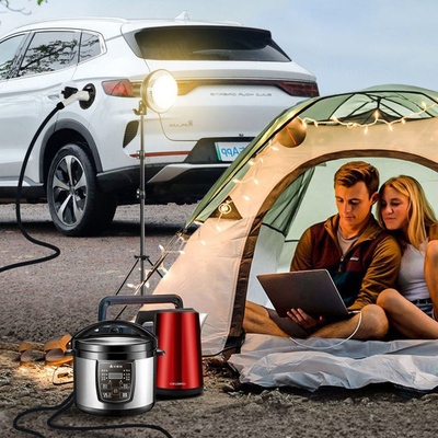 220V 4Kw tragbare elektronische Fahrzeuge Entladungsgewehr-Entladung mit Steckdose ABS-Schale